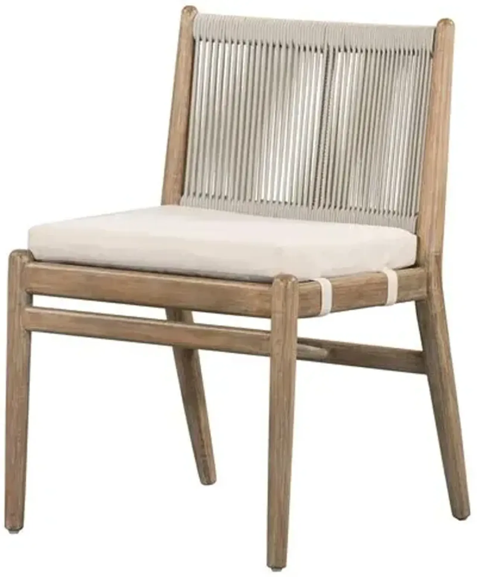 Maria Outdoor Dining Chair - Natural - Brown