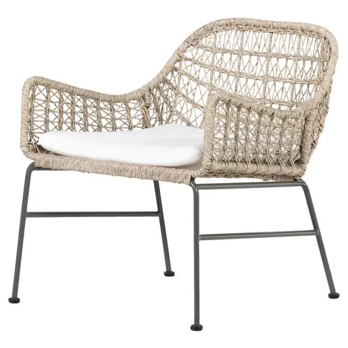 Jolie Outdoor Chair - Bronze/Vintage White