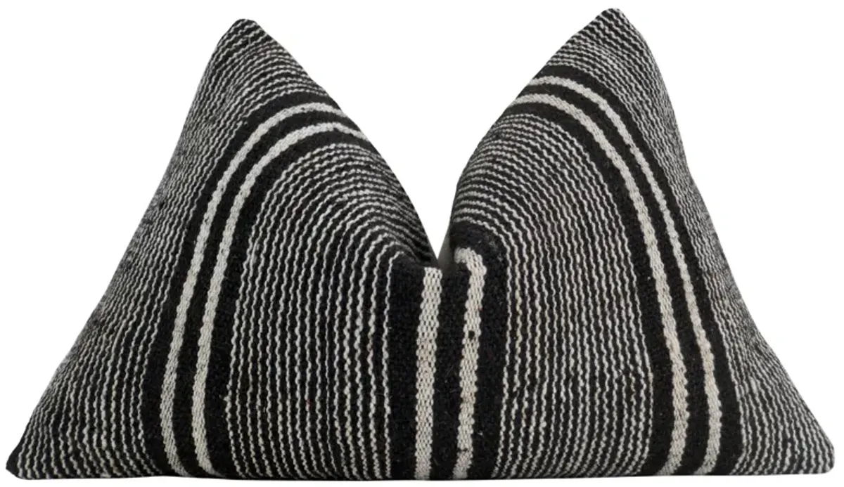 FI Hand-Woven Organic Wool Kilim Pillow