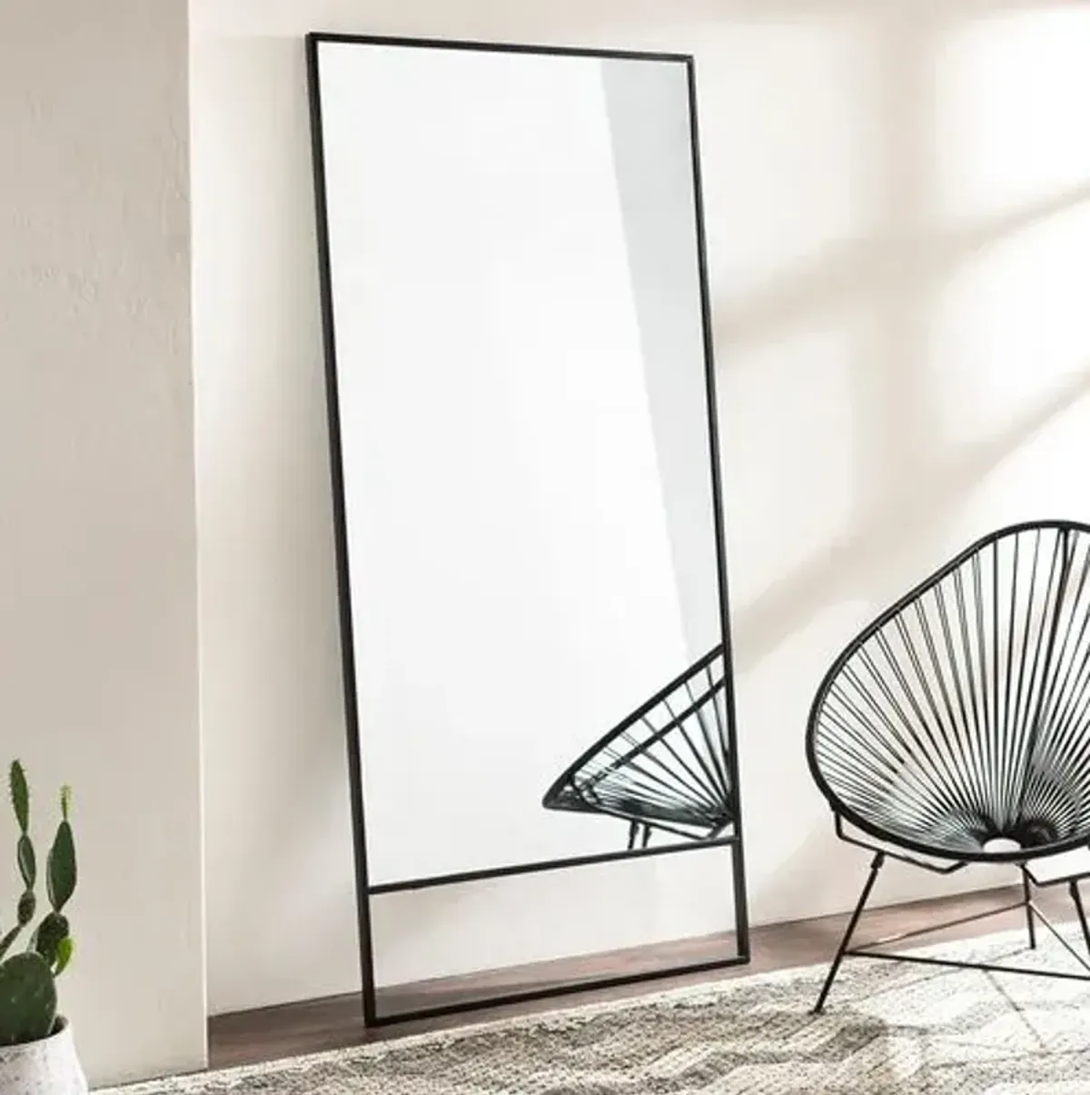 Max Floor Mirror - Black