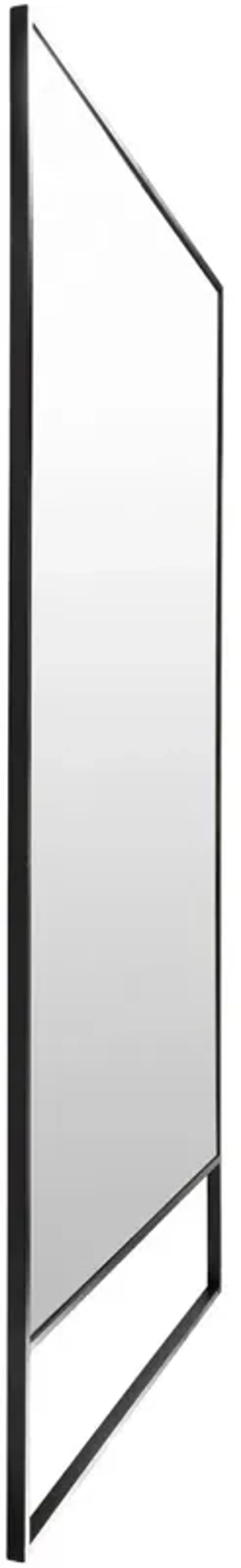 Max Floor Mirror, Black