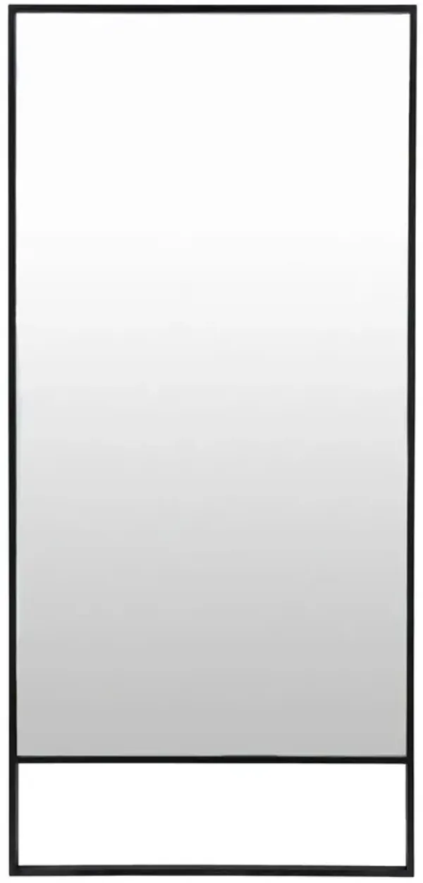 Max Floor Mirror, Black