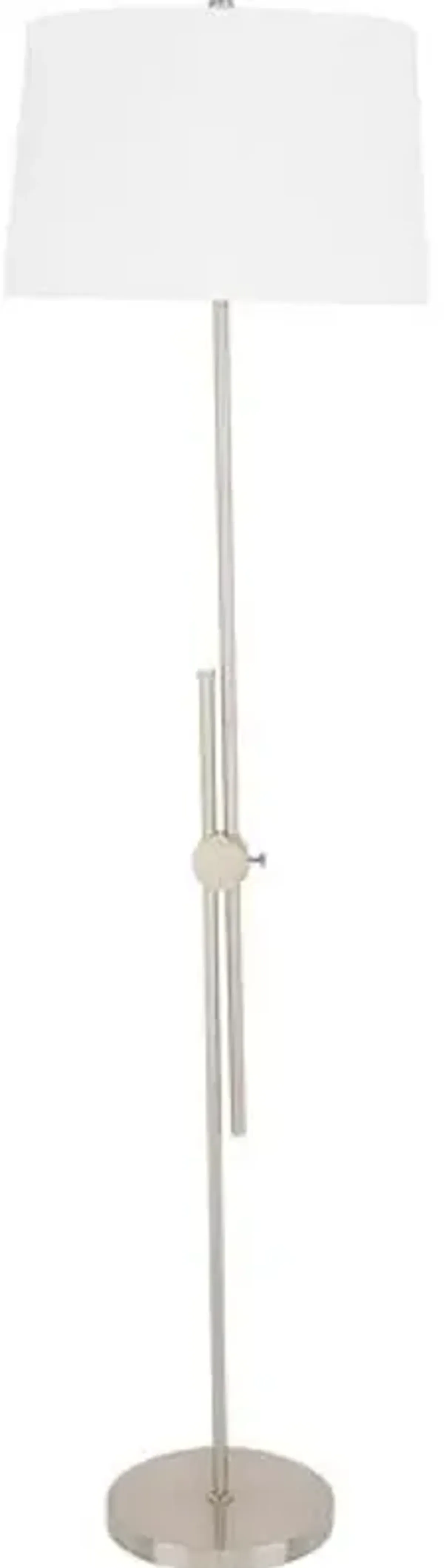 Jacy Floor Lamp - Nickel