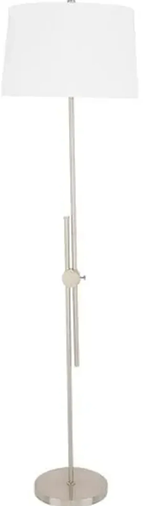 Jacy Floor Lamp - Nickel