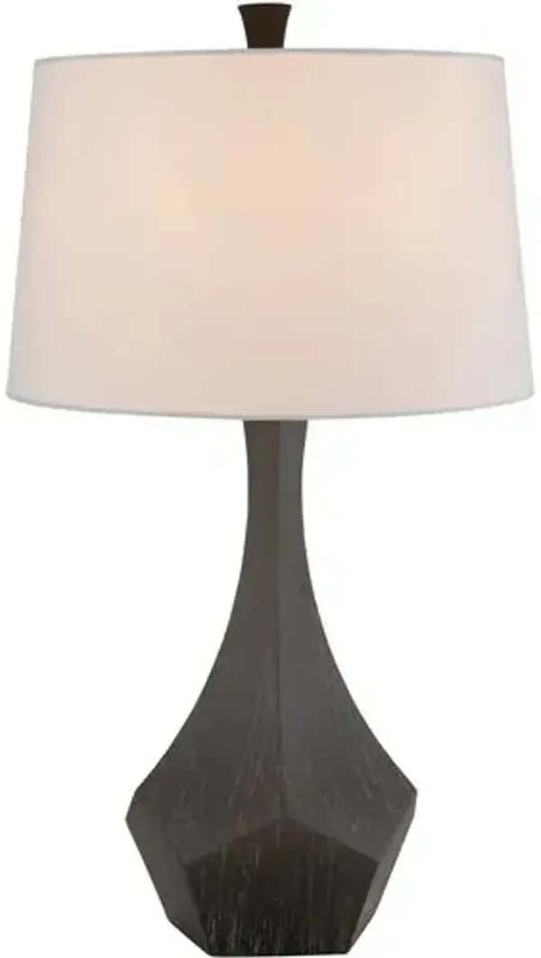 Brae Table Lamp - Charcoal