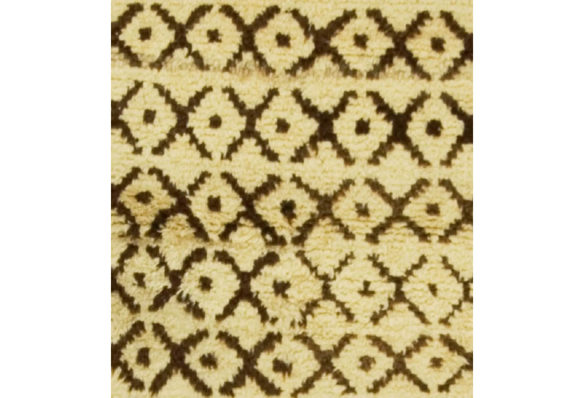 Turkish Hand Knotted Tulu Rug 3'6 X 5'11 - Beige - Beige