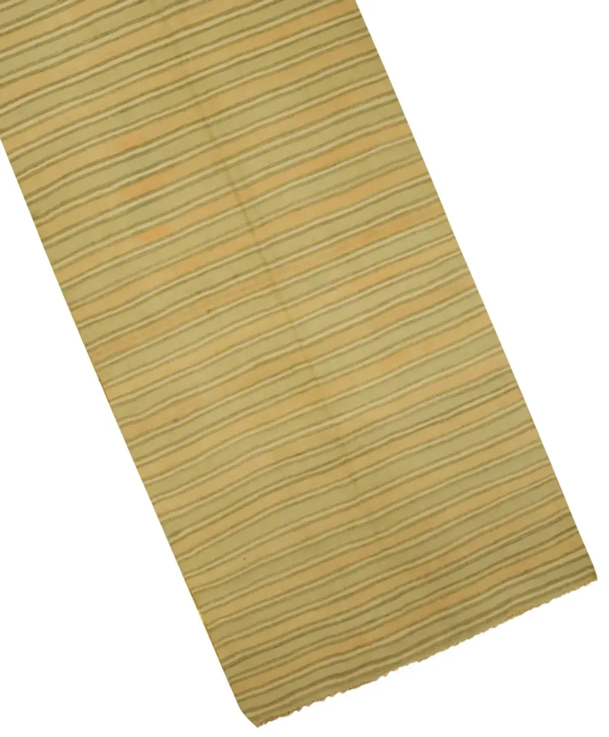 Turkish Kilim Runner - 4'8 X 13'7 - Green