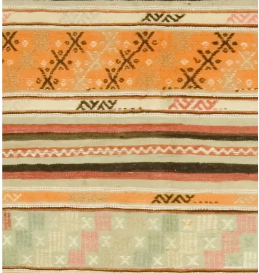 Turkish Kilim - 5'4 x 9'5 - Orange