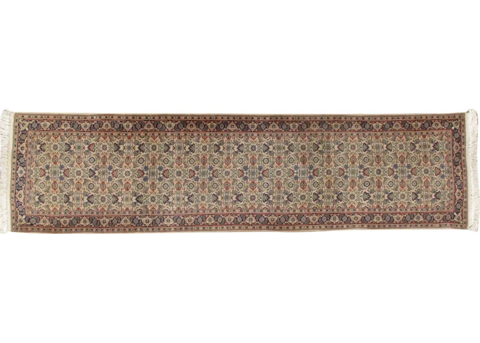 Hand Woven Runner 2'9" X 10'11" - Beige