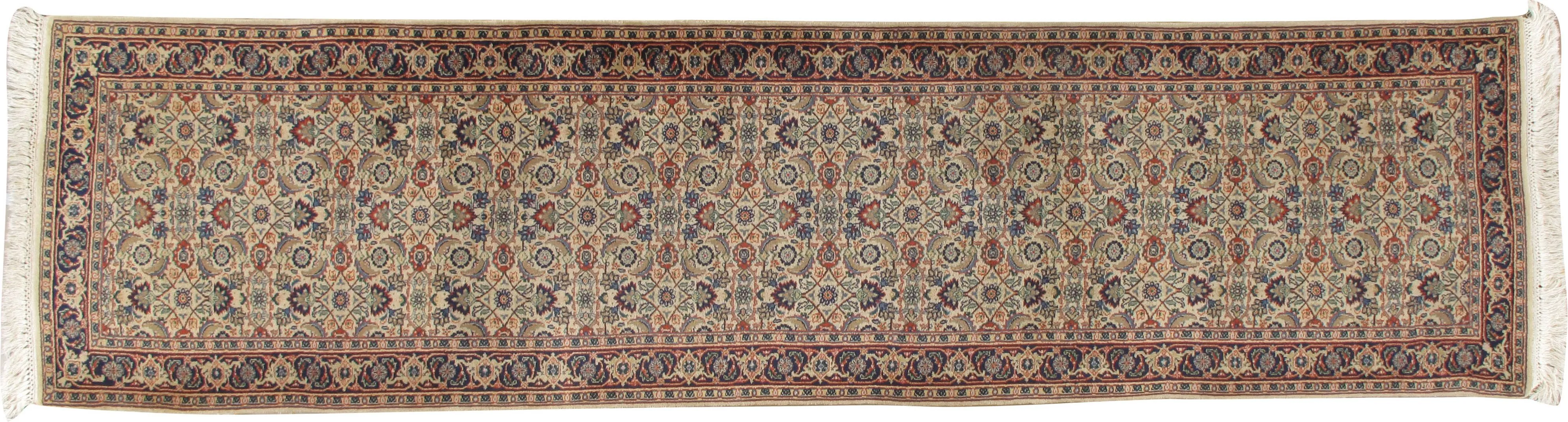 Hand Woven Runner 2'9" X 10'11" - Beige