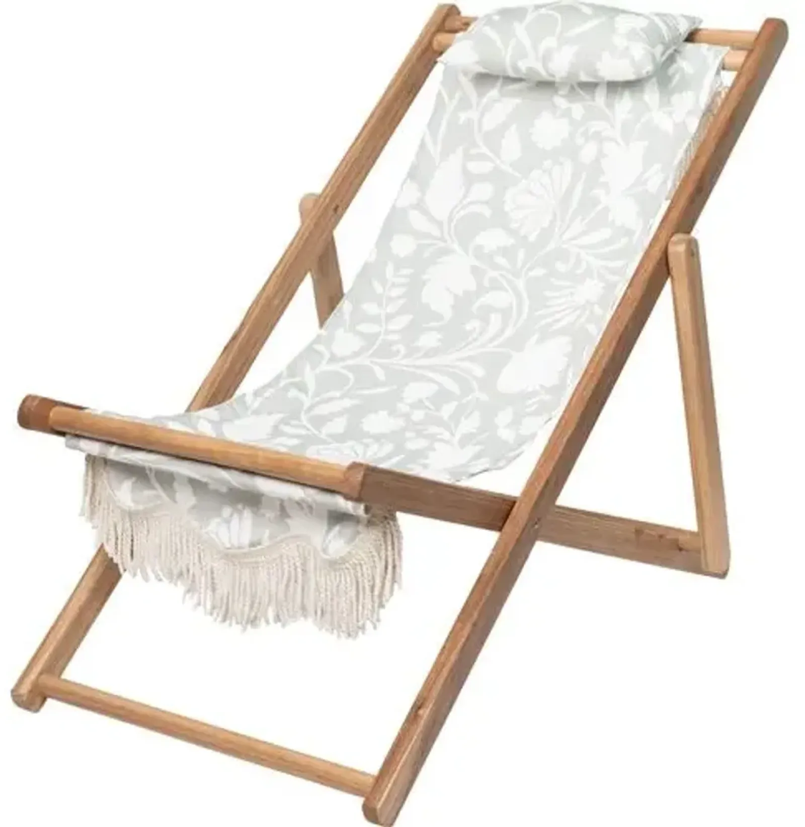 Flora Outdoor Sling Chair - Sage/White - Green