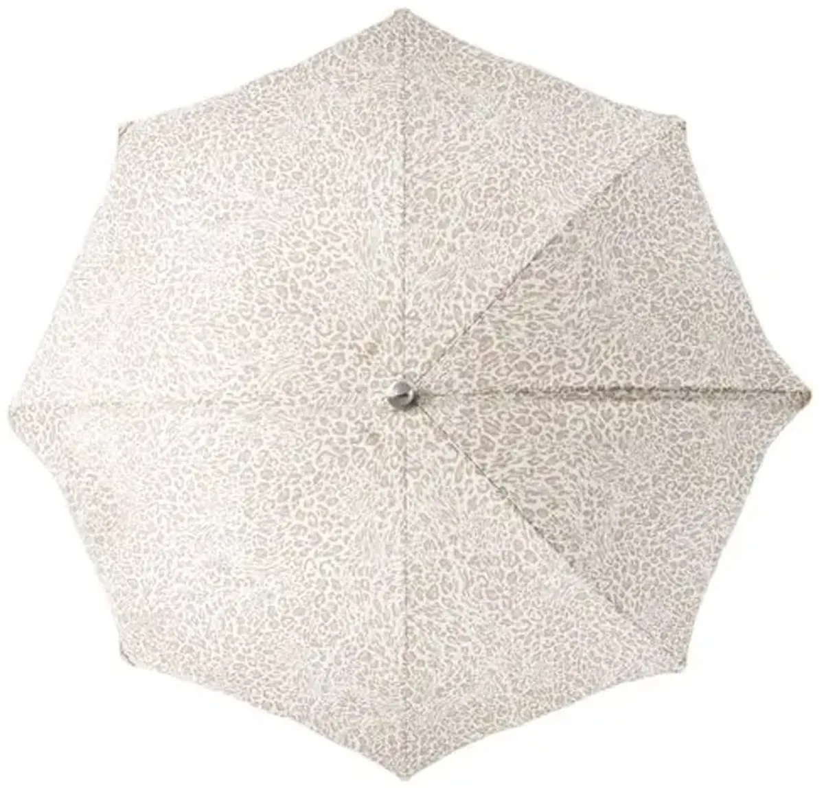 Pounce Premium Beach Umbrella - Ivory Leopard