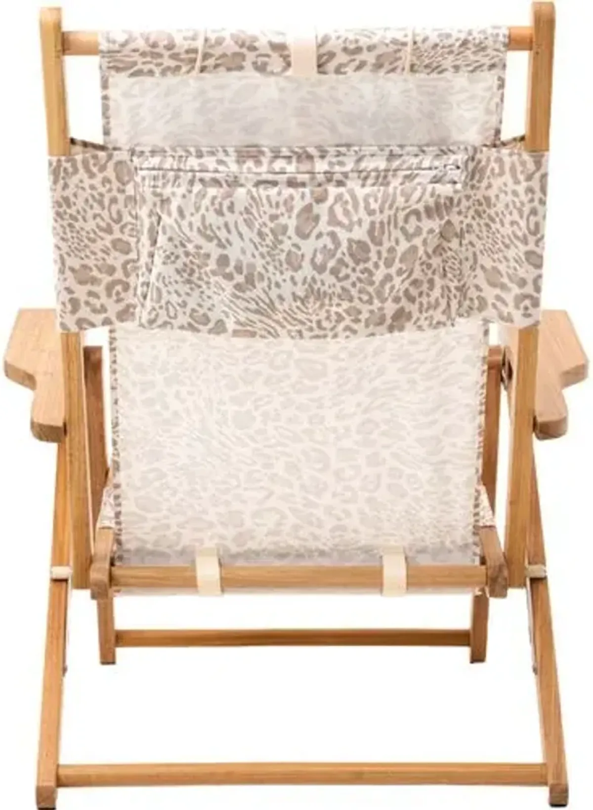 Pounce Backpack Chair - Ivory Leopard