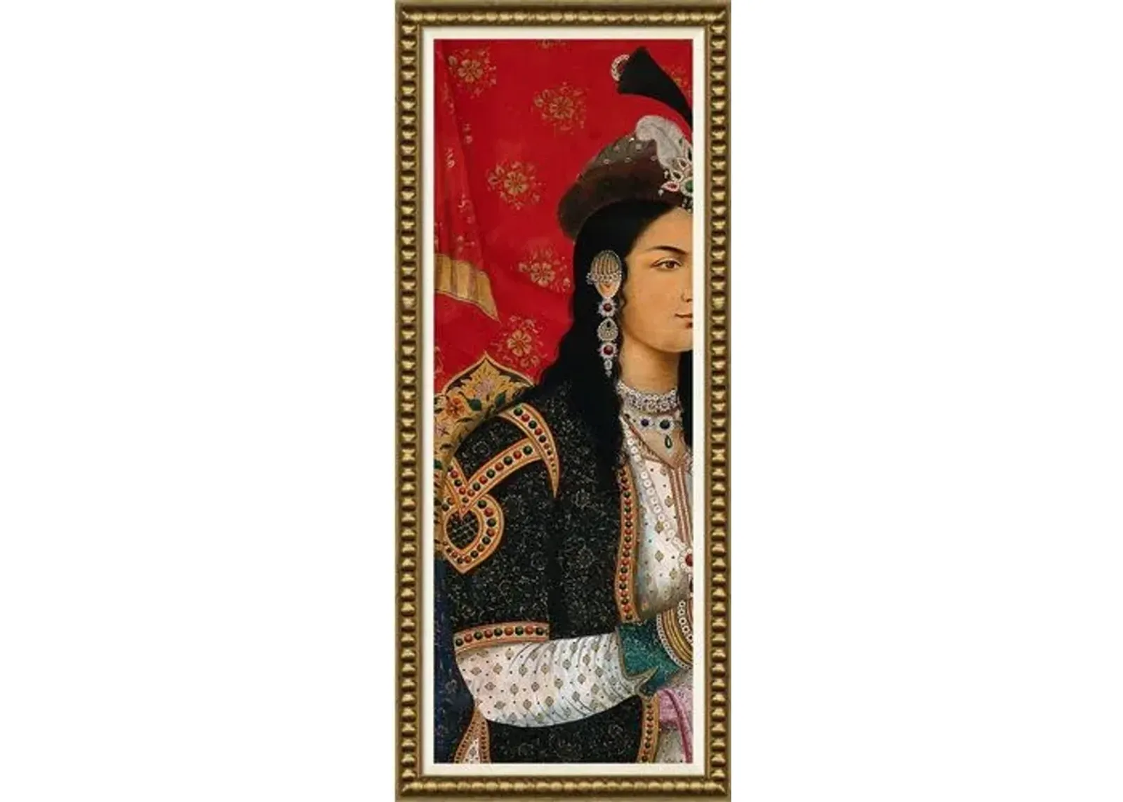 Mughal Empress - Vertical - Gold