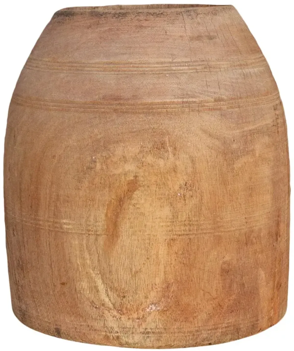 Sahja Nepalese Tribal Ghee Outdoor Pot - de-cor - Brown