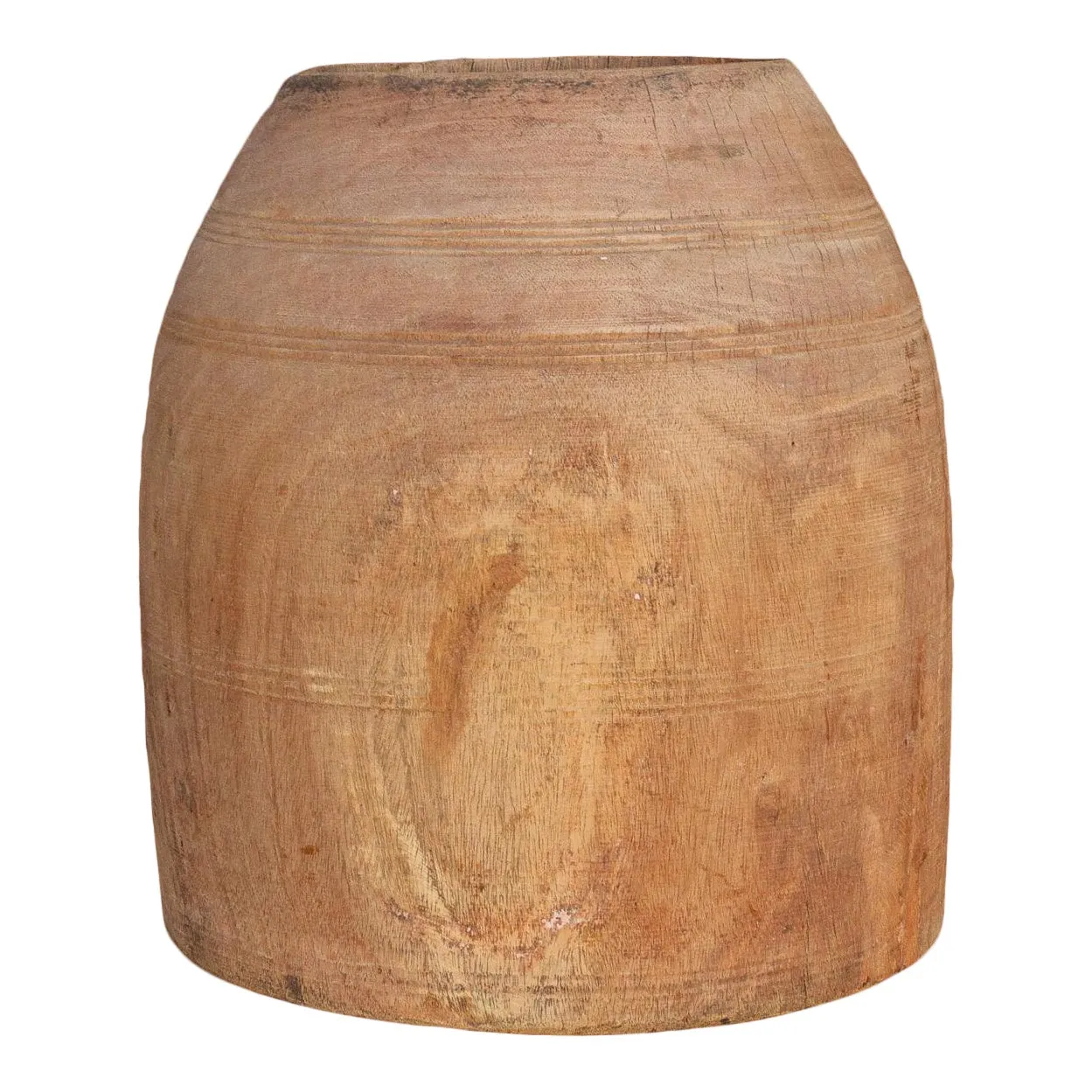 Sahja Nepalese Tribal Ghee Outdoor Pot - de-cor - Brown