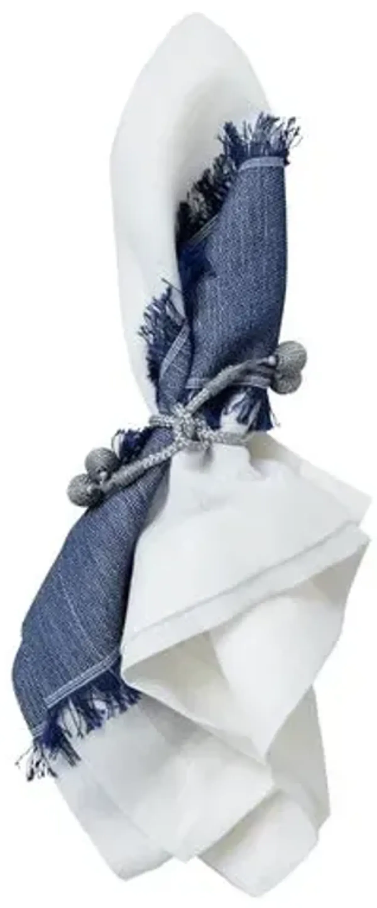 Set of 4 Avalon Napkins - Blue - Mode Living