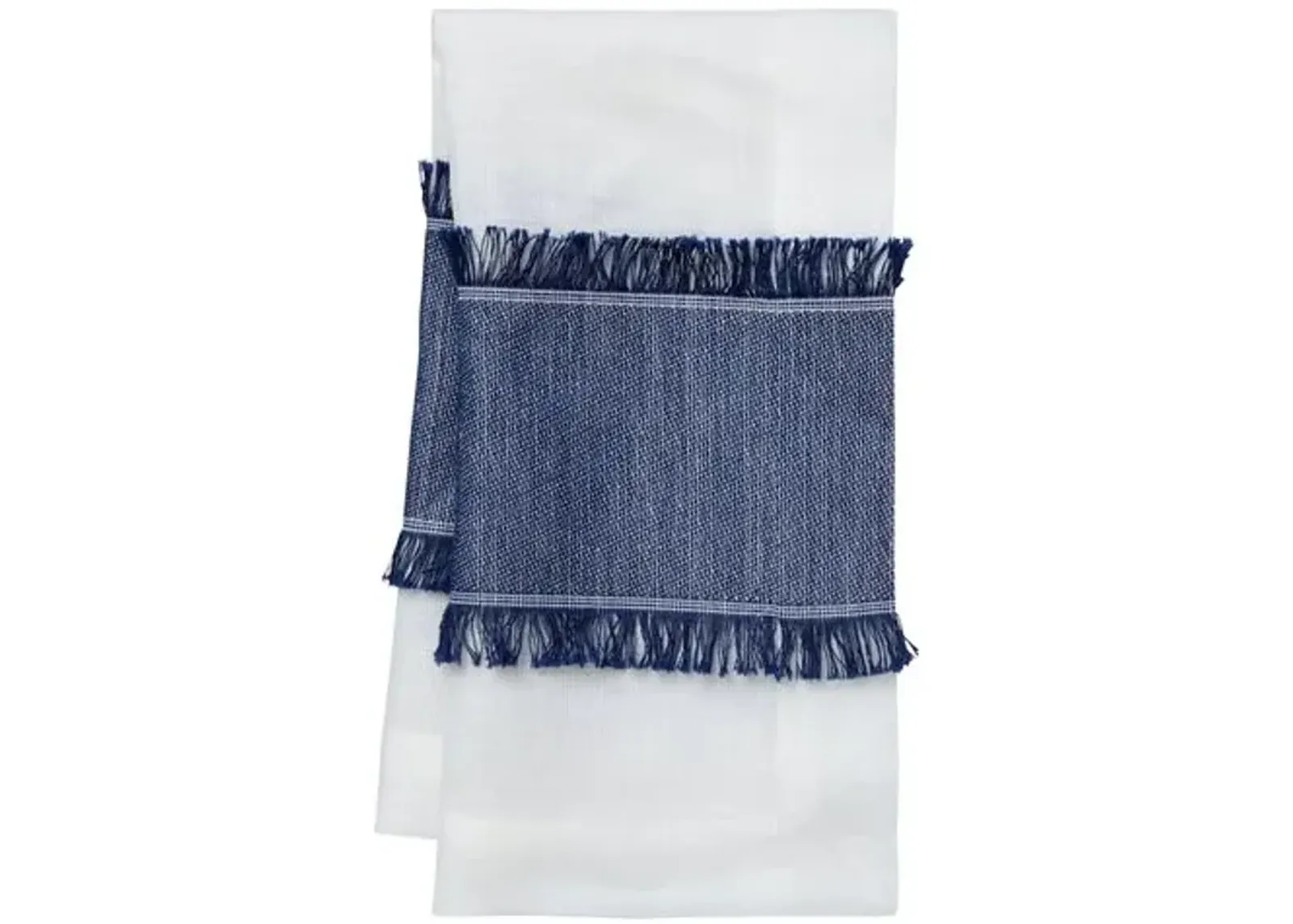 Set of 4 Avalon Napkins - Blue - Mode Living