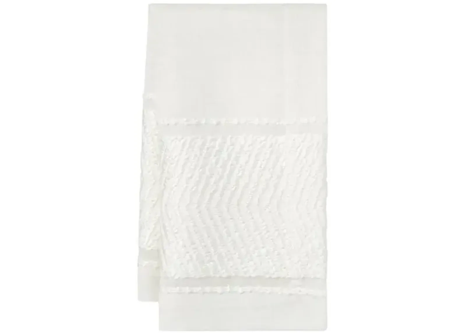 Set of 4 Bianca Napkins - White - Mode Living