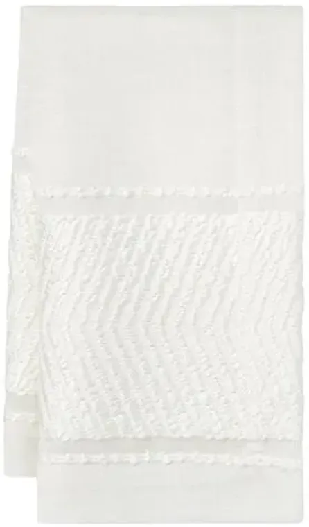 Set of 4 Bianca Napkins - White - Mode Living