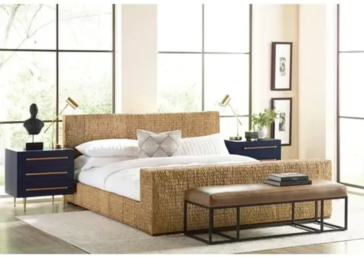 Daphne Hyacinth Bed - Natural - Brownstone Furniture