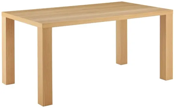 Duke 63" Parsons Dining Table, Oak