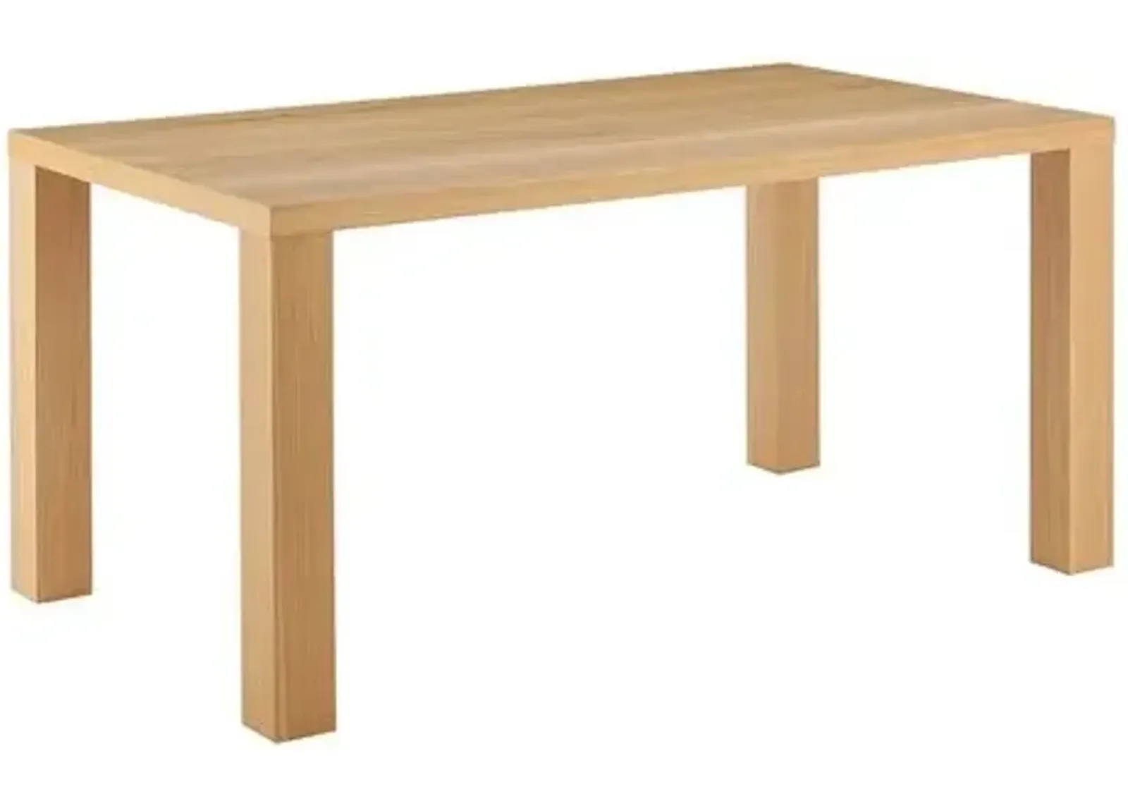 Duke 63" Parsons Dining Table - Oak