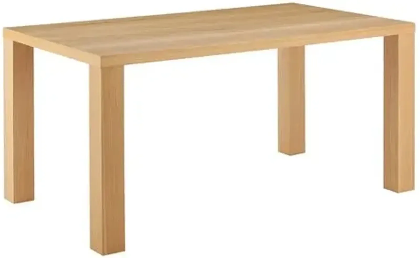 Duke 63" Parsons Dining Table - Oak