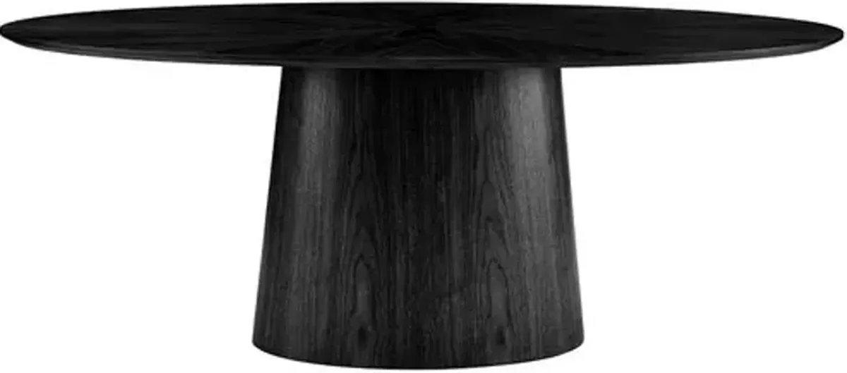 Dexter 79" Oval Dining Table