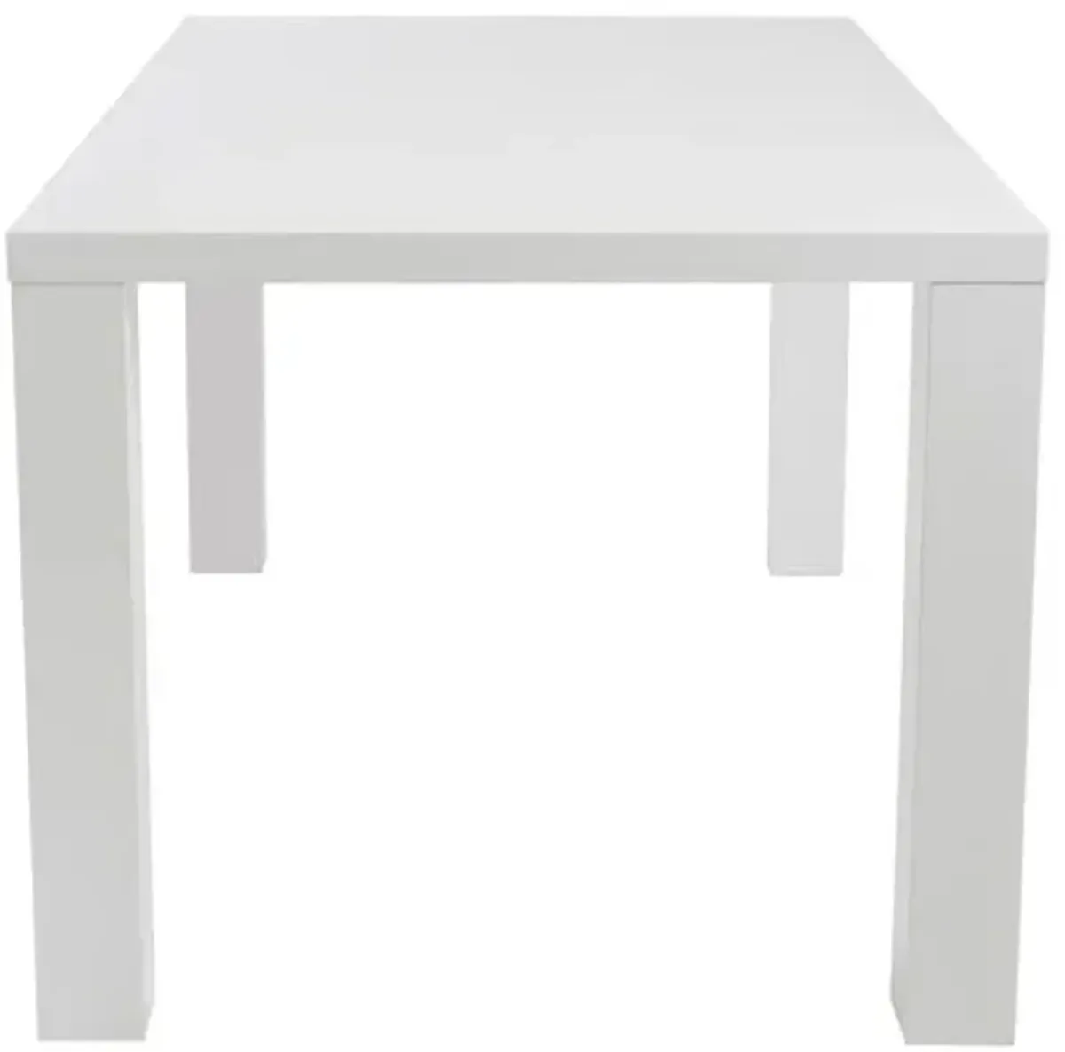 Duke 63" Parsons Dining Table - White