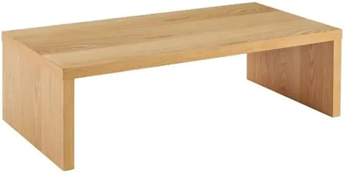 Duke Coffee Table - Oak - Brown