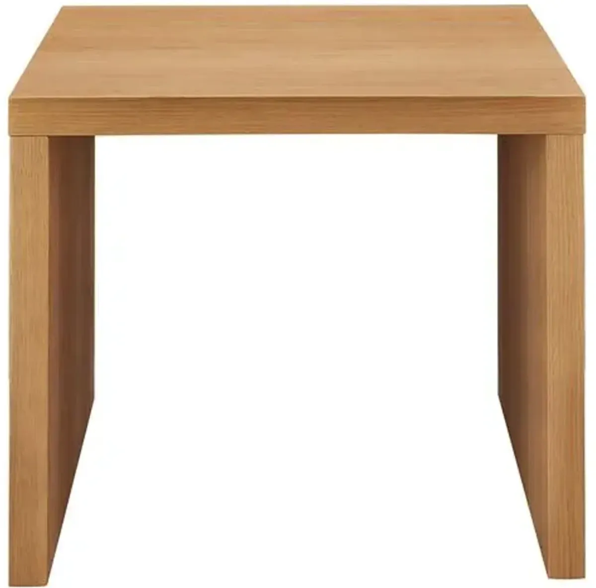 Duke Side Table - Oak - Brown