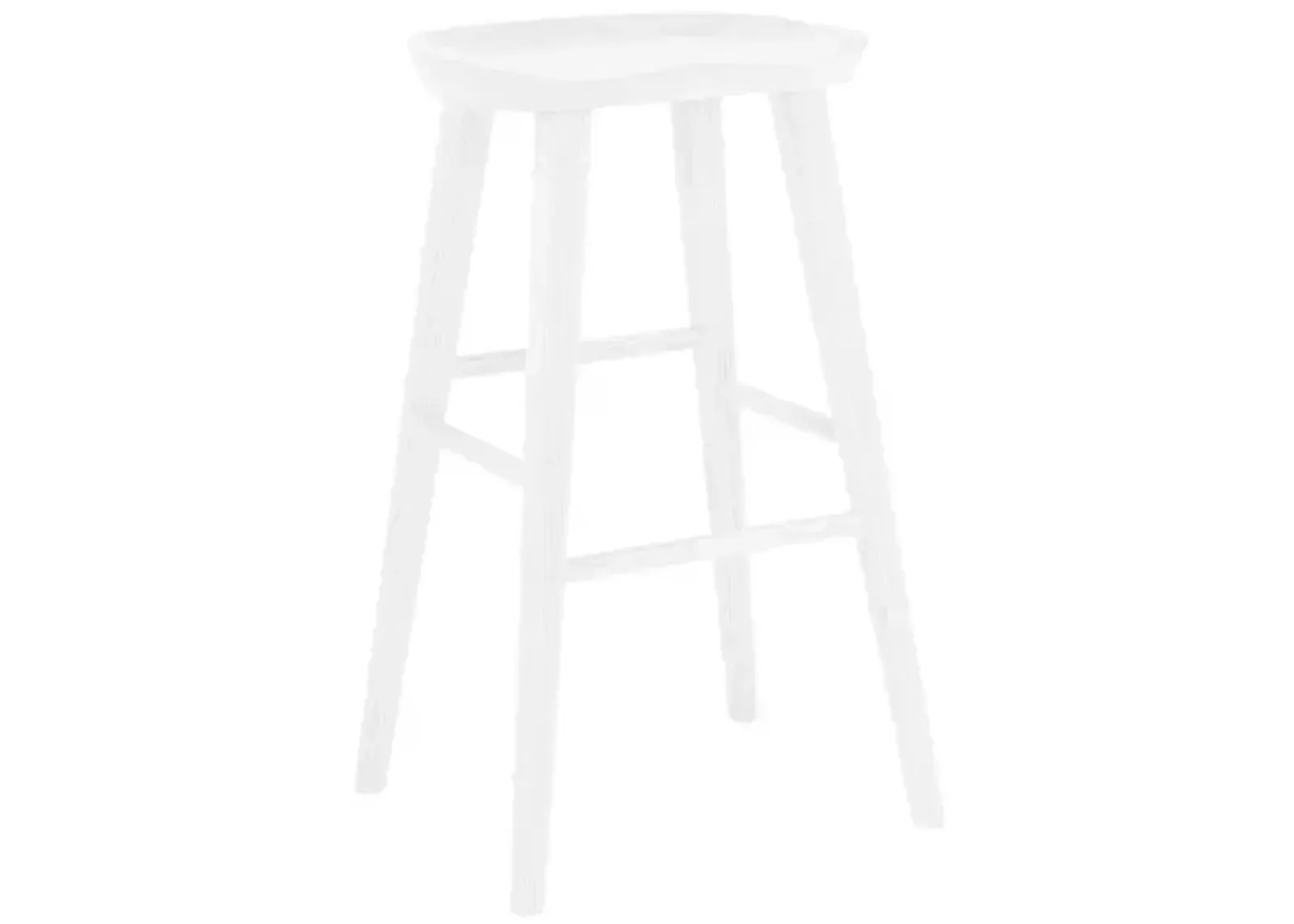 Gatlin Barstool - White