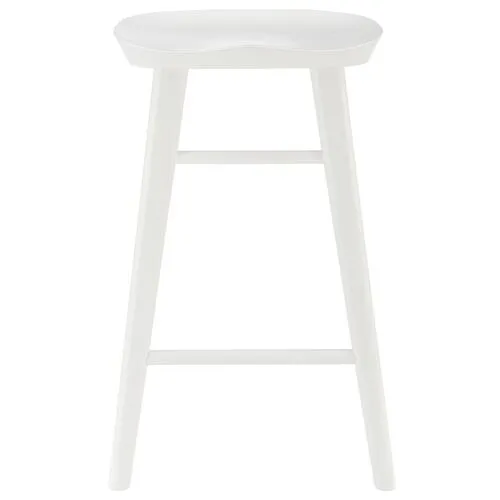 Gatlin Counter Stool - White