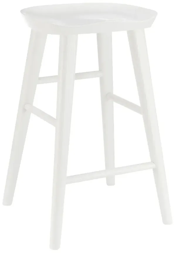 Gatlin Counter Stool - White