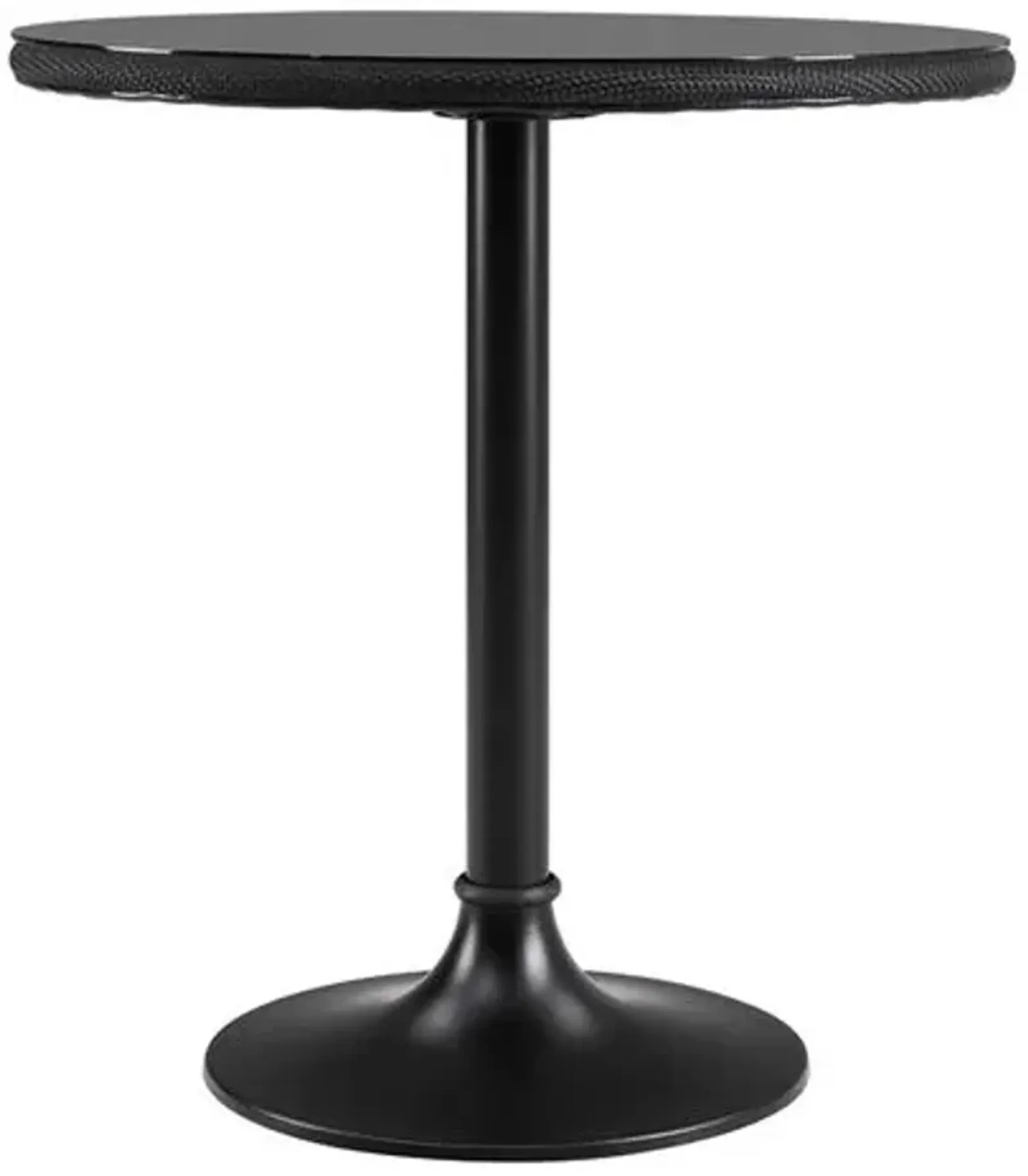 Joel Outdoor 30" Bistro Table - Black