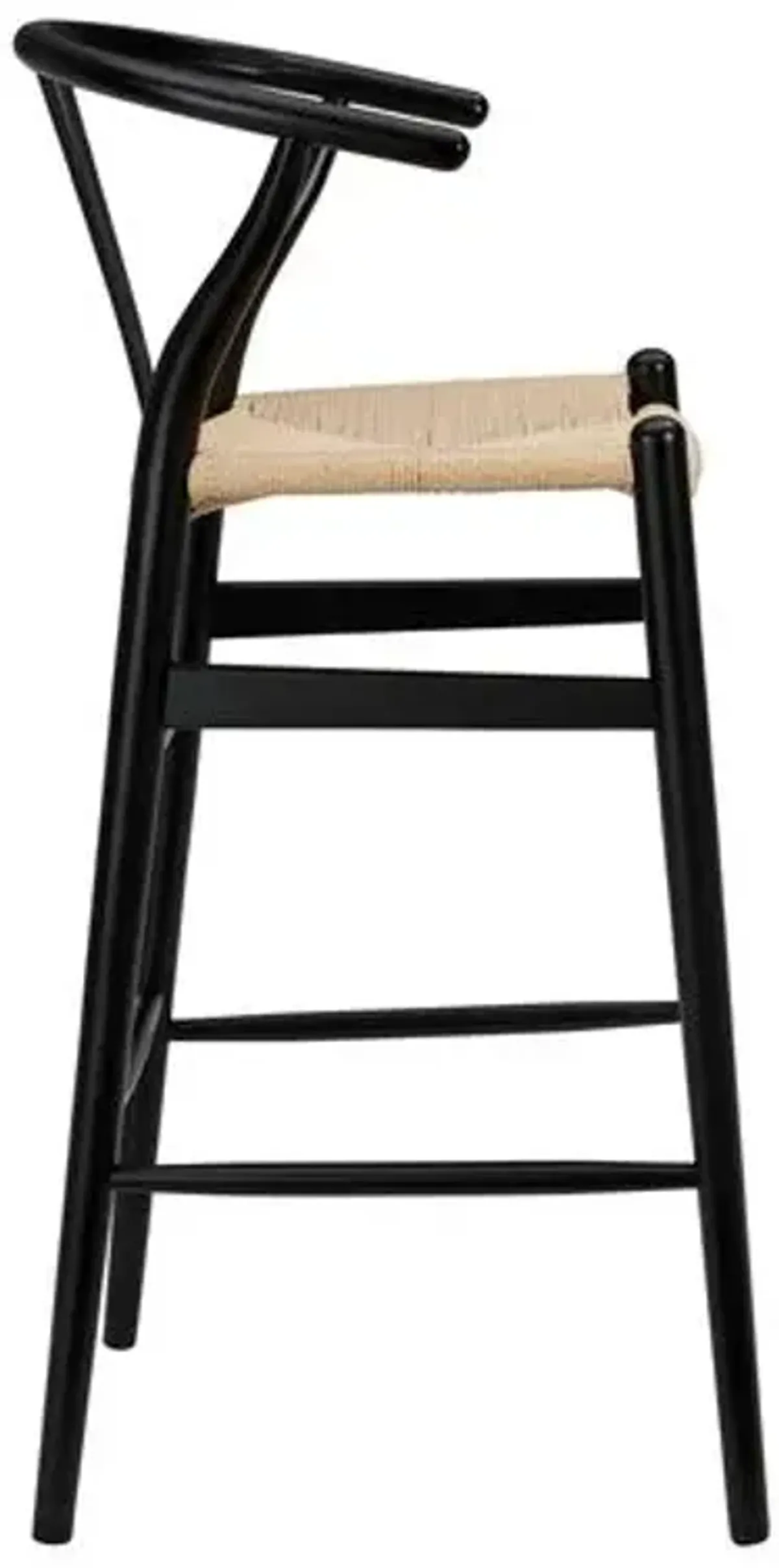 Nina Barstool - Black/Natural