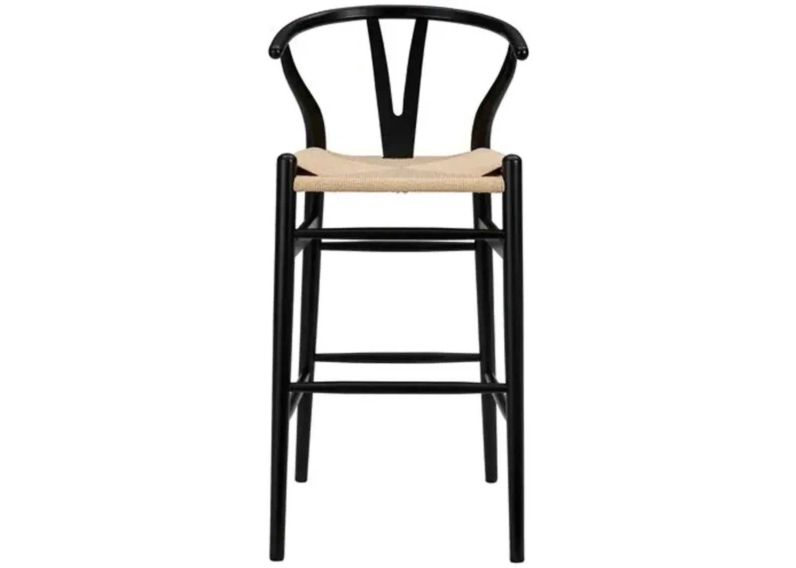 Nina Barstool - Black/Natural