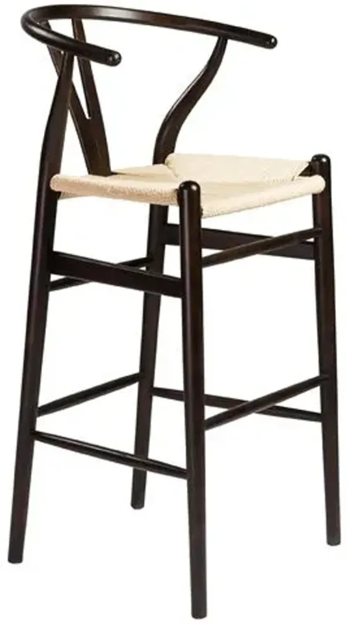 Nina Barstool - Walnut/Natural - Brown