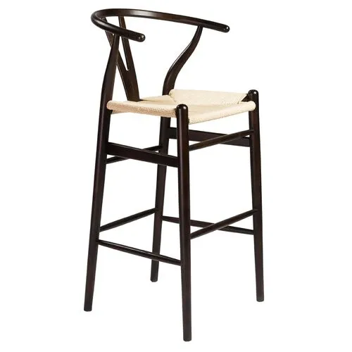 Nina Barstool - Walnut/Natural - Brown