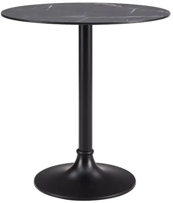 Porter Outdoor 30" Bistro Table, Black