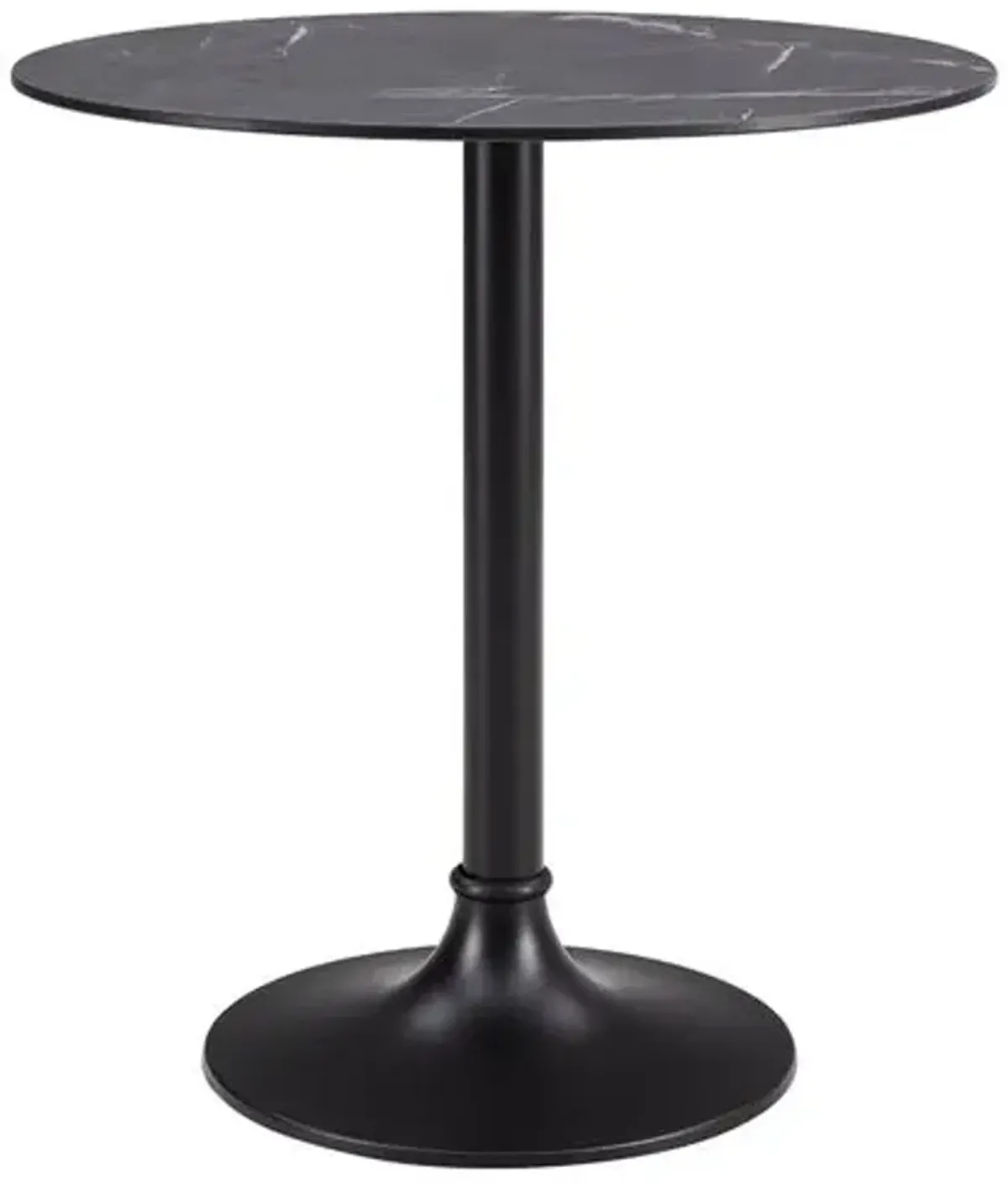 Porter Outdoor 30" Bistro Table - Black