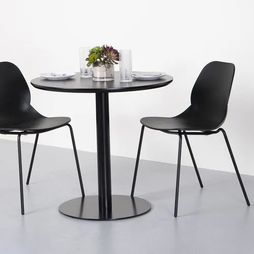 Preetum 30" Bistro Table - Black