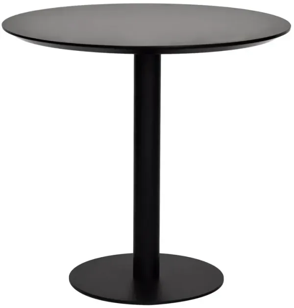 Preetum 30" Bistro Table, Black