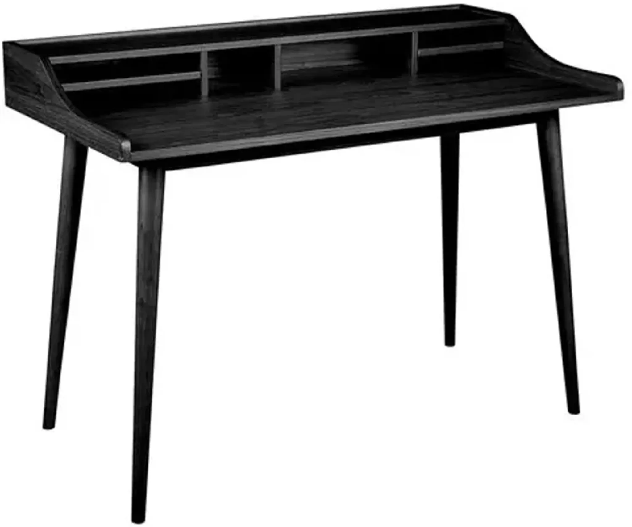 Reginald Desk - Matte Black | Furniture.com
