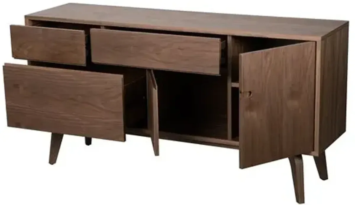 Roy Sideboard - Walnut - Brown