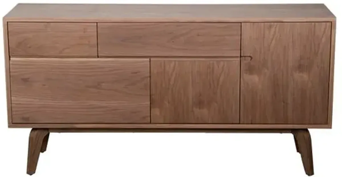 Roy Sideboard - Walnut - Brown