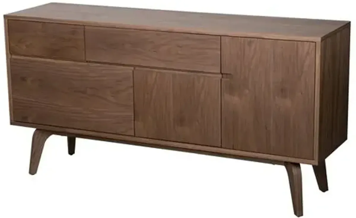 Roy Sideboard - Walnut - Brown