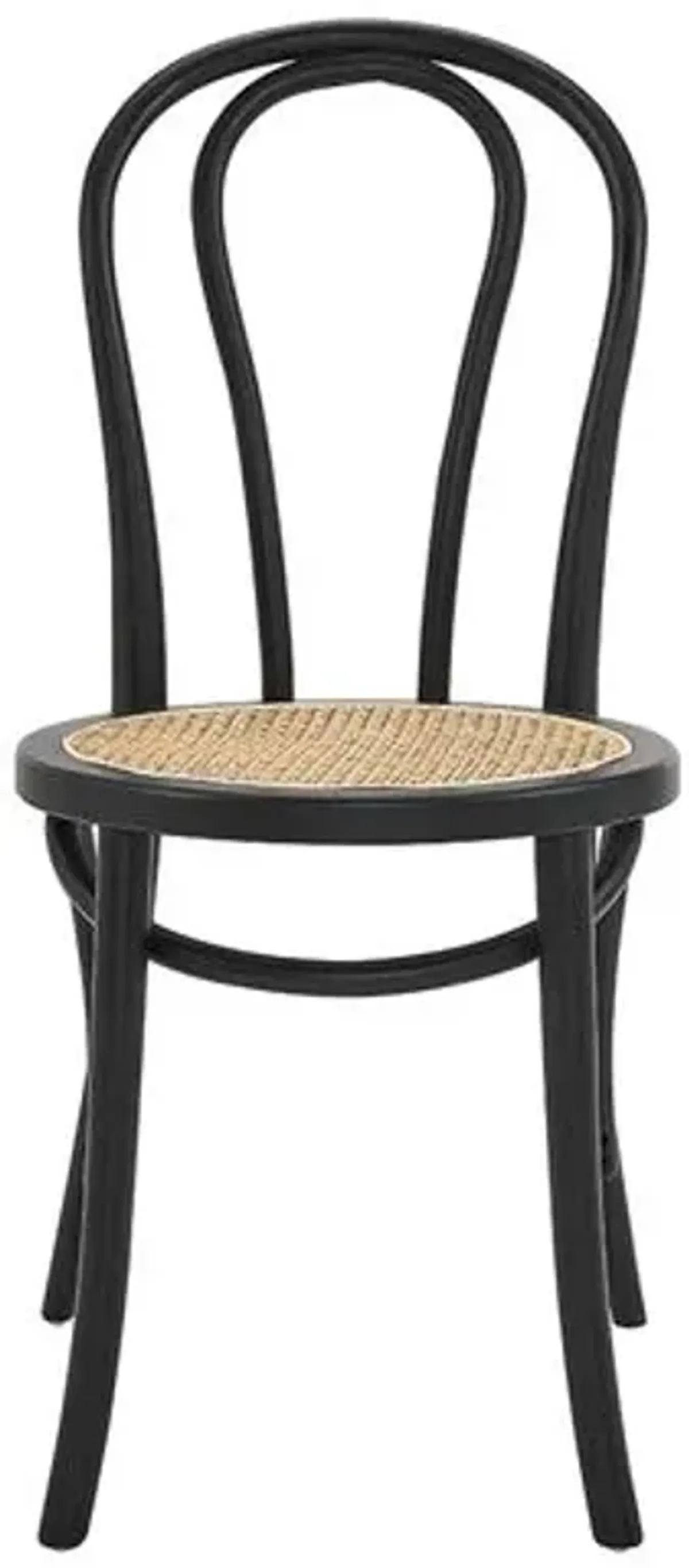 Set of 2 Nico Side Chairs - Matte Black