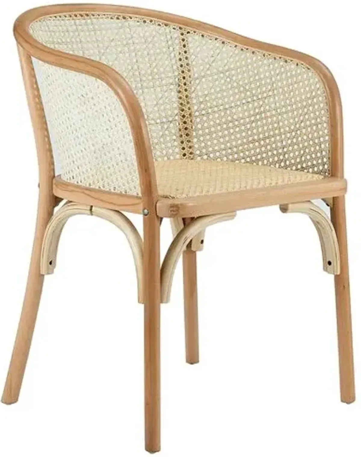 Tate Rattan Armchair - Natural - Beige